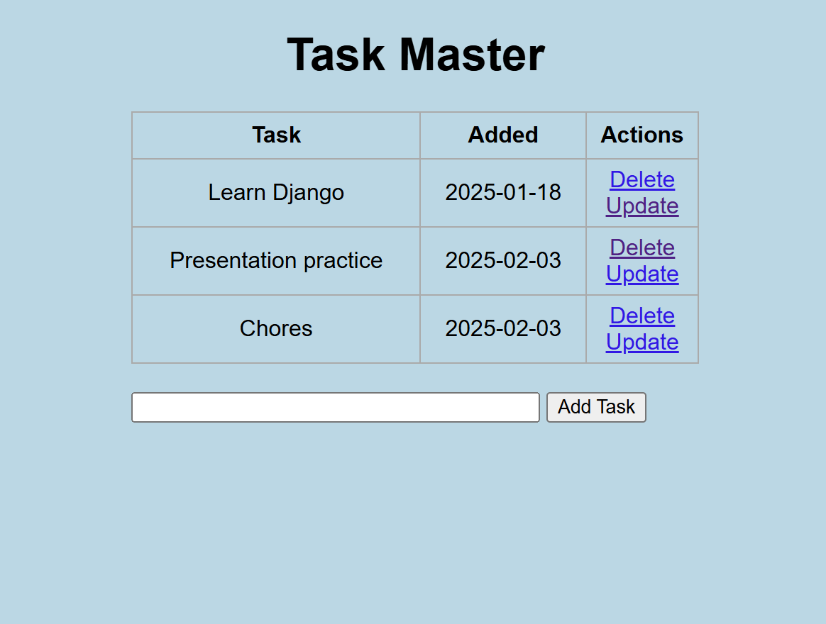 Flask Task Manager